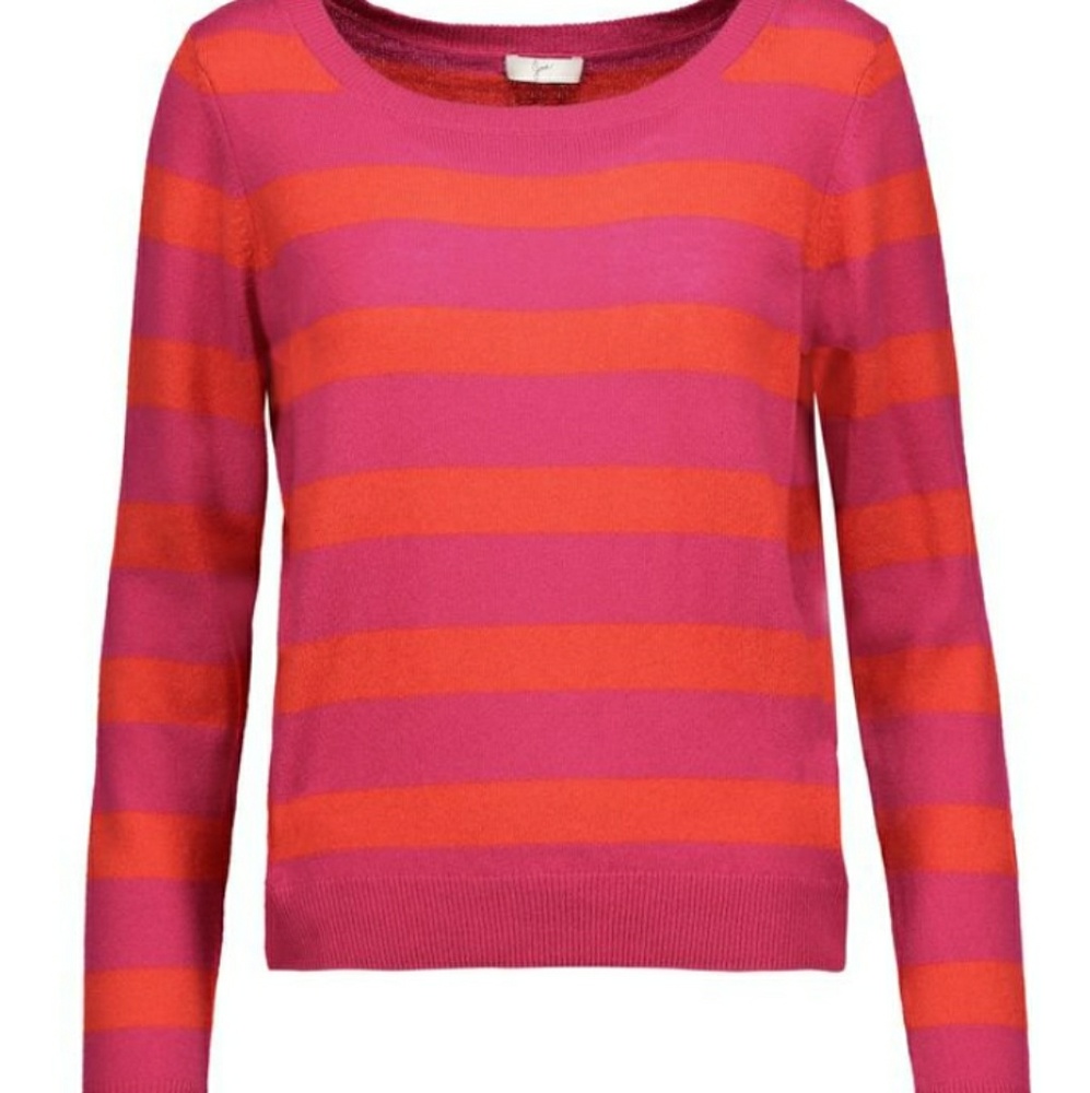 🐇 Like NEW - Joie - Cais Cashmere Striped Sweater - L